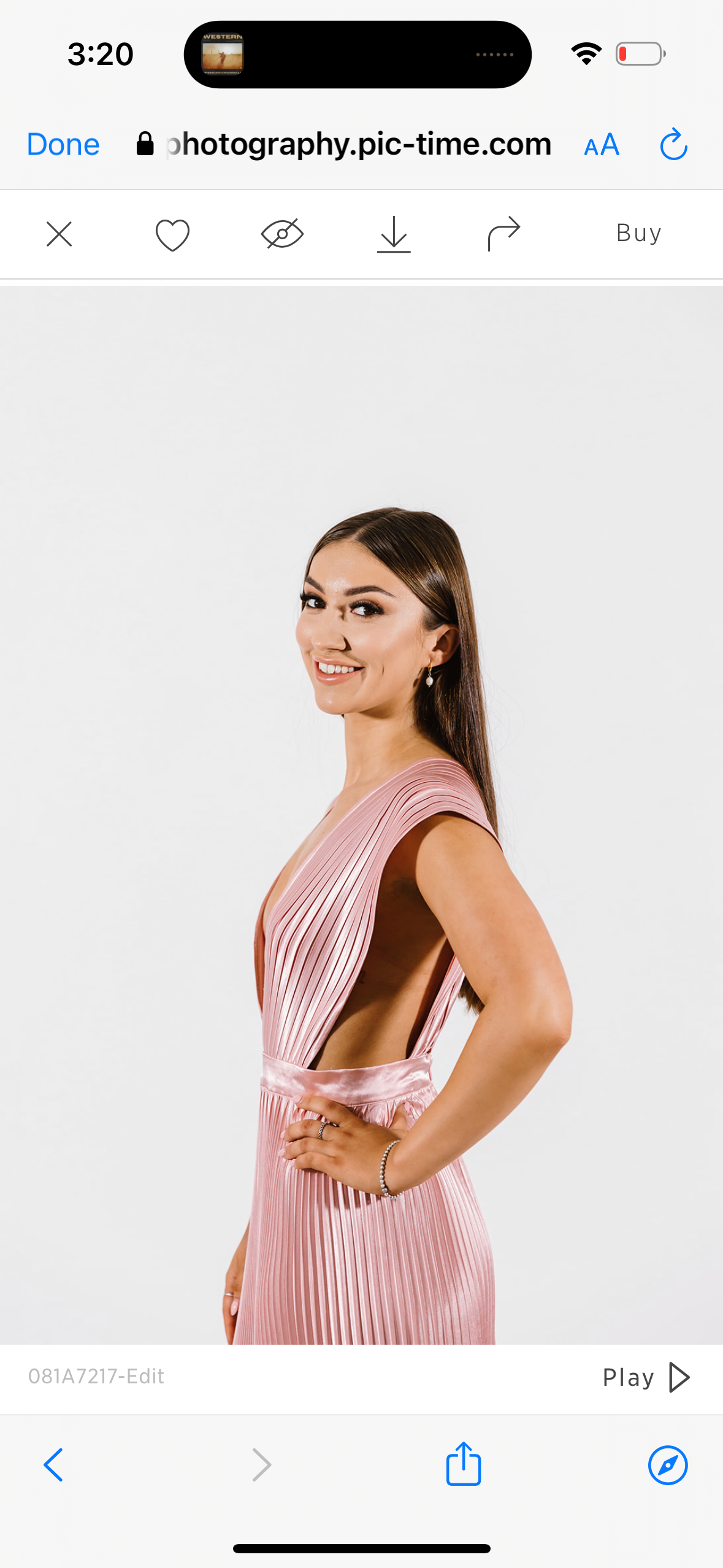 Gala Gown (pink)- Lidee