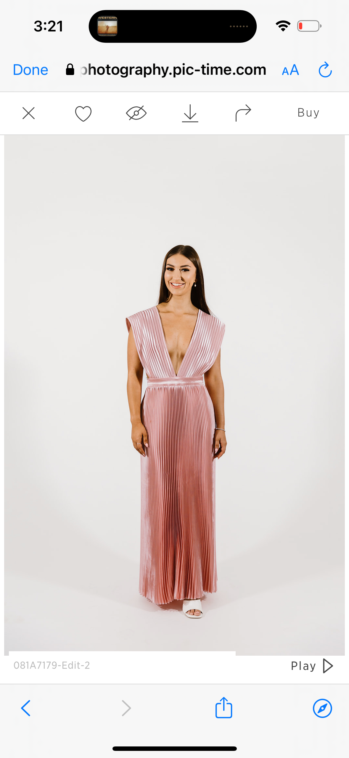 Gala Gown (pink)- Lidee