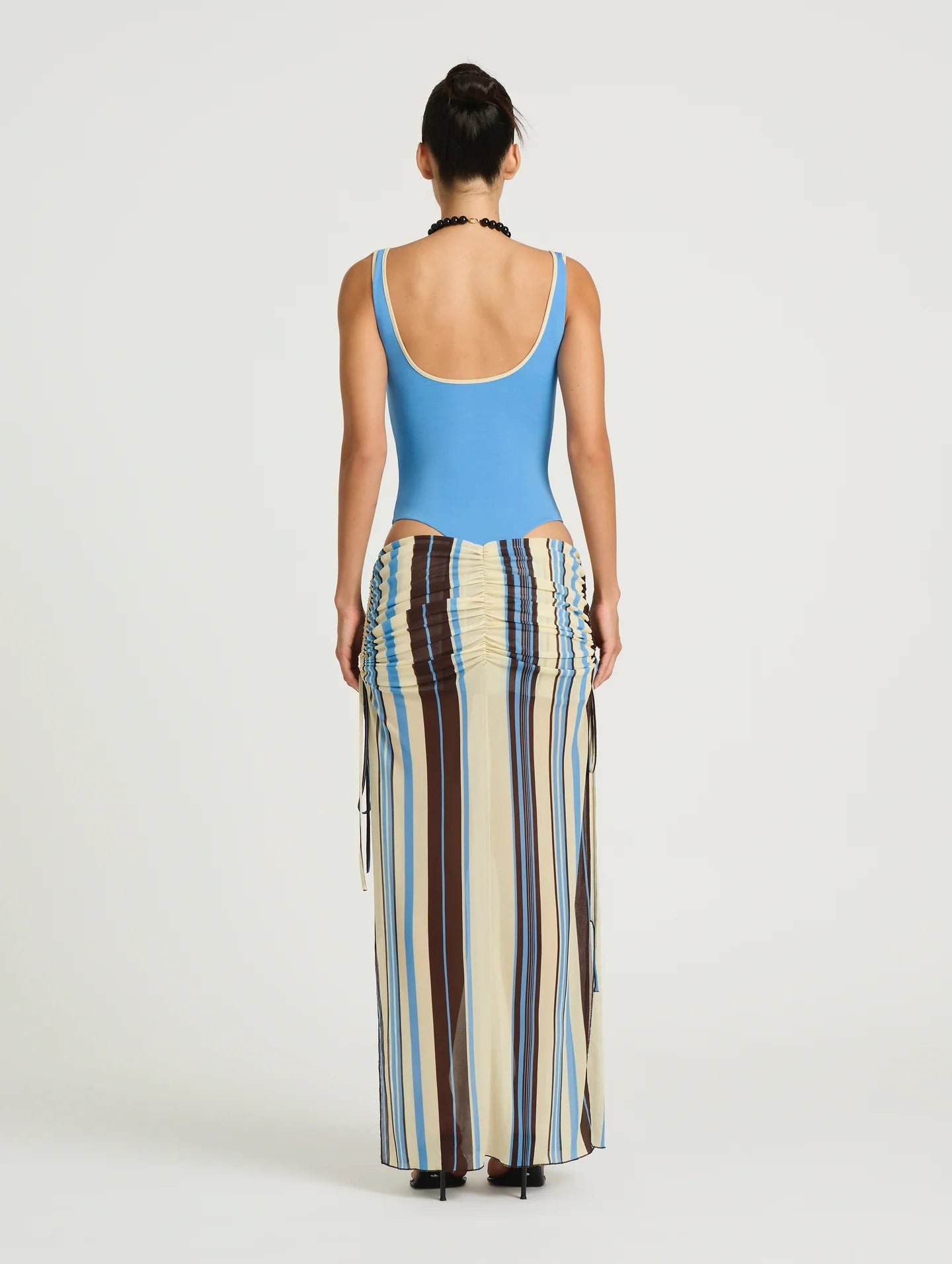*Alya Skirt (ocean stripe)- Benni