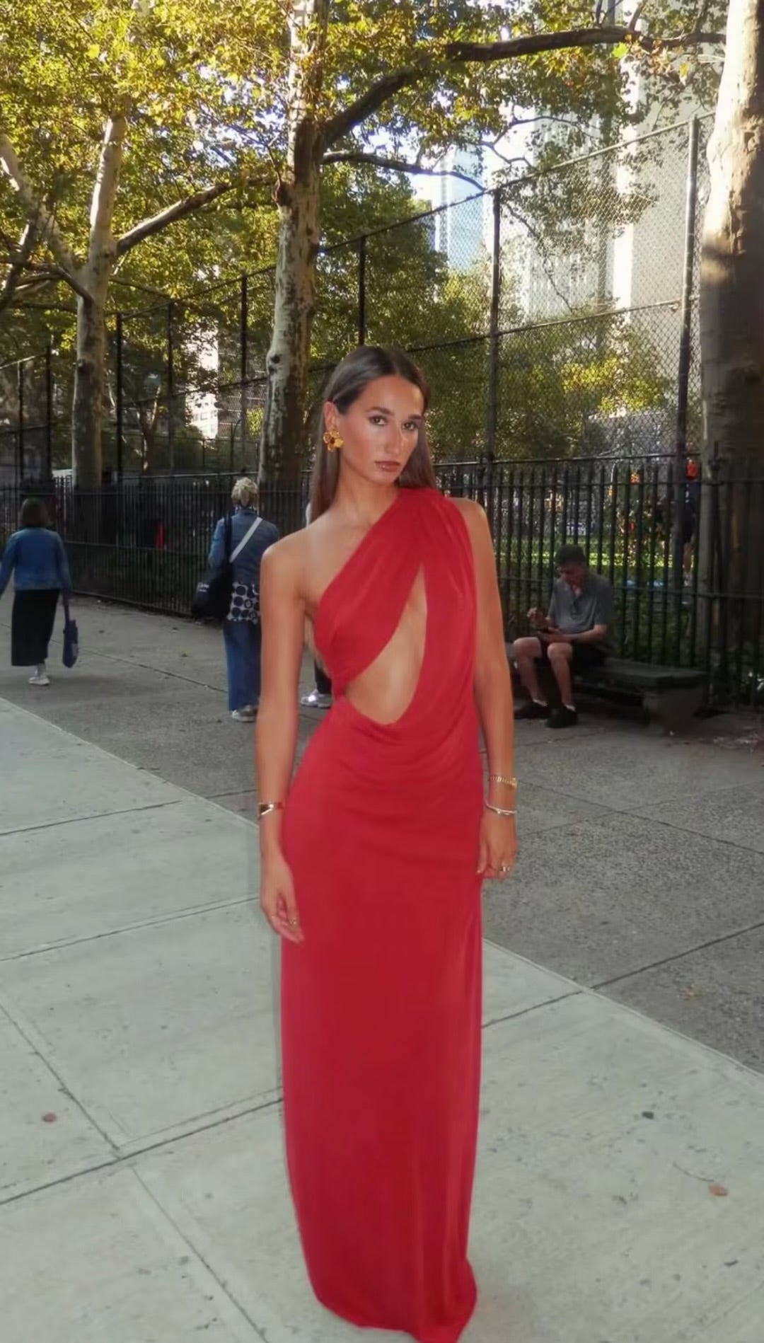 *SOLSTICE CUPRO DRESS