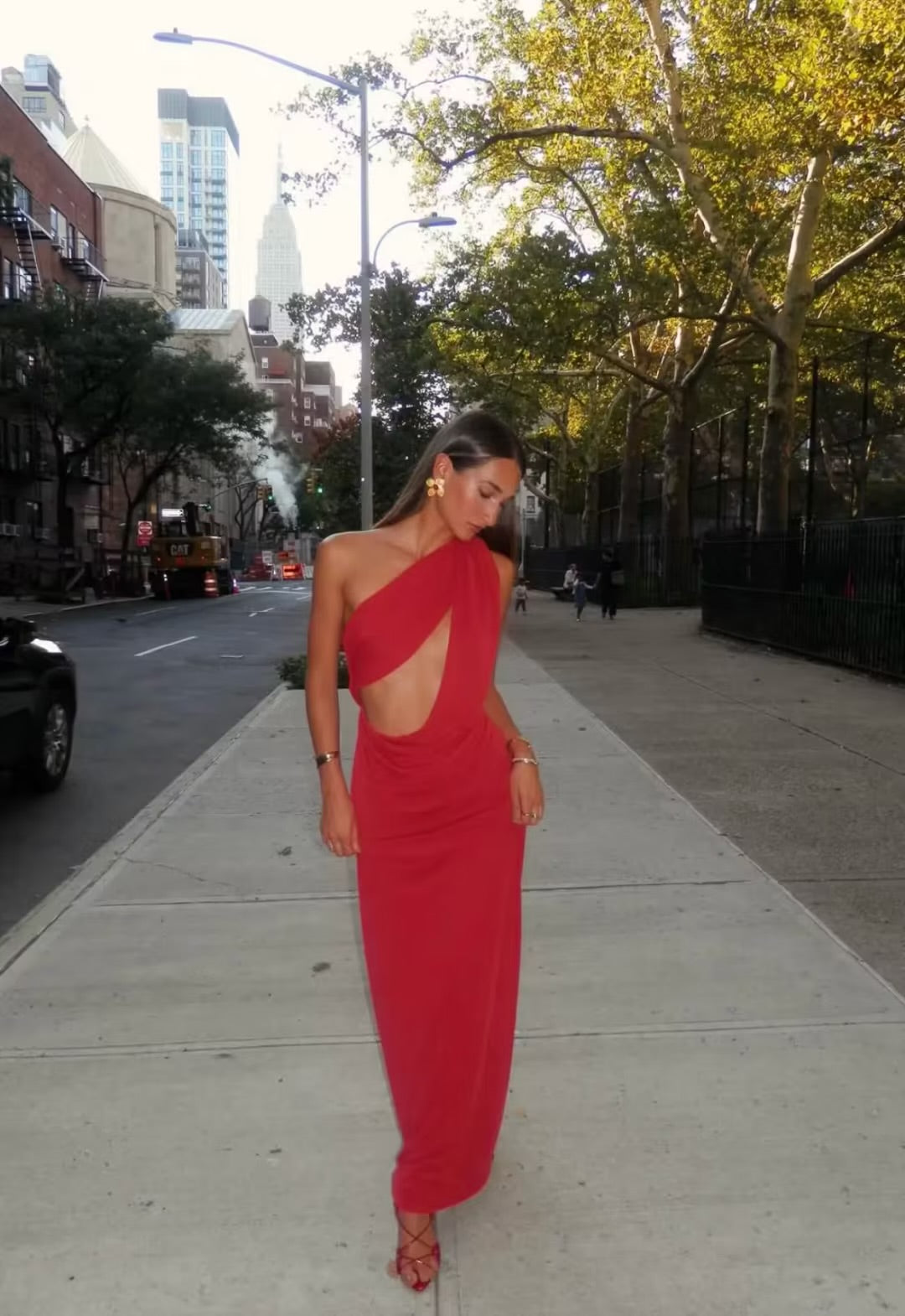 *SOLSTICE CUPRO DRESS