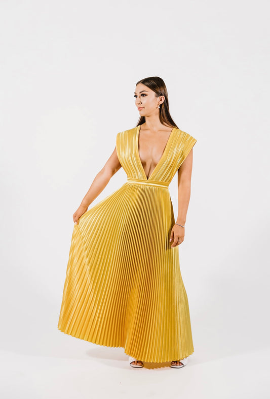 Gala Gown (yellow)- Lidee